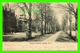 BUFFALO, NY - DELAWARE AVENUE - TRAVEL IN 1905 -  H. I. WOEHLER - - Buffalo