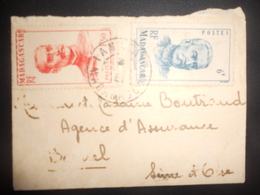 Madagascar , Lettre De Tamanarive 1951 Pour Boval - Lettres & Documents