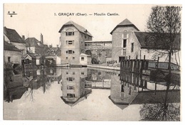 18 CHER - GRACAY Moulin Cantin - Graçay