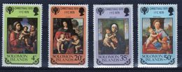 British Solomon Islands 1979 International Year Of The Child Mounted Mint Set Of Stamps. - Islas Salomón (...-1978)