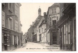 18 CHER - GRACAY Rue Ludovic-Martinet (voir Descriptif) - Graçay