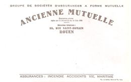 Buvard Assurances Incendies Accidents Vie Maritime 88 Rue Saint Romain ROUEN - Banque & Assurance