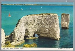 GB.- OLD HARRY ROCKS, SWANAGE, DORSET. - Swanage