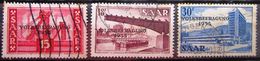 SARRE           N° 344/346             OBLITERE - Used Stamps