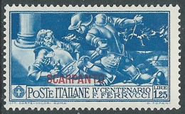 1930 EGEO SCARPANTO FERRUCCI 1,25 LIRE MH * - I39-7 - Egeo (Scarpanto)