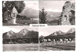 Österreich - Faakersee - Kärnten - Latschach - Ruine Finkenstein - Egg - Alte Ansichten - Faakersee-Orte