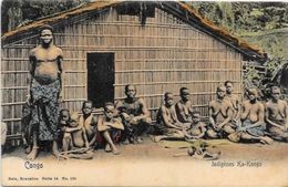 CPA Congo Bege Afrique Noire Type Ethnic Nu Féminin Femme Nue Non Circulé - Belgian Congo