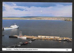 Scotland - Thurso - The Bay From Above Scrabster Harbour With P&O Ferry - Caithness