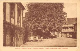 27-VERNEUIL-SUR-AVRE- HÔTEL DE FRANCE- COUR INTERIEUR CÔTE TERRASSE - Verneuil-sur-Avre