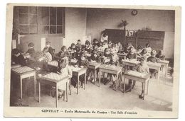 CPA - GENTILLY, ECOLE MATERNELLE DU CENTRE, UNE SALLE D' EXERCICES - Va De Marne 94 - Animée, Enfants - Gentilly