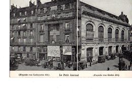 Cpa Paris Le Petit Journal Rue Lafayette  Rue Cadet - Arrondissement: 10