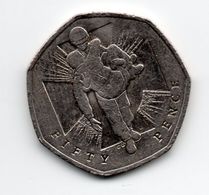 Great Britain 2006  50 PENCE Commemorating  St.CHRISTOPHER Used In VERY GOOD CONDITION. - 50 Pence