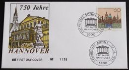 DEUTSCHLAND 1991 Mi-Nr. 1491 FDC - 1991-2000