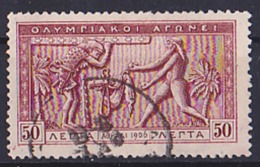 Grèce Athènes 10ème Anniversaire Des 1er Jeux Olympique Moderne 1906 1 Tp Y&T N° 174 Obli Superbe à Avoir Et à Voir - Ete 1896: Athènes