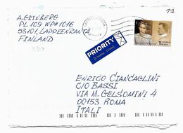 EDB350 - FINLANDIA , Lettera Viaggiata  Il 2/2/2007 - Storia Postale