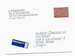 EDB352 - FINLANDIA , Lettera Viaggiata  Il 2006 - Storia Postale