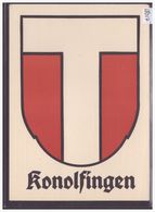 GRÖSSE 10x15cm - KONOLFINGEN - WAPPEN - ARMOIRIE - TB - Konolfingen