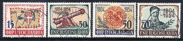 YUGOSLAVIA 1954 Serbian Rising Anniversary, Used.  Michel 751-54 - Used Stamps