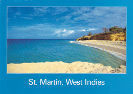 Saint Martin, West Indies ( Plage) Circulé 1994 - Saint Martin