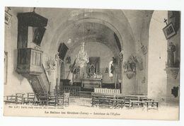 38 Isère La Balme Les Grottes Intérieur De L'église - La Balme-les-Grottes