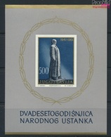 Jugoslawien Block6 (kompl.Ausg.) Postfrisch 1961 Denkmäler (9137399 - Neufs