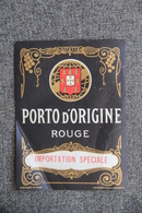 PORTO D'ORIGINE ROUGE - Otros & Sin Clasificación