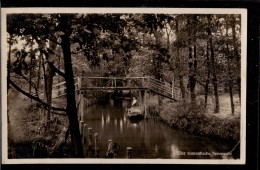 Burg Im Spreewald - S/w Bank Beim Kurhaus Spreewald - Burg (Spreewald)