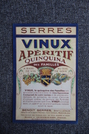 SERRES - VINUX APERITIF QUINQUINA - Sonstige & Ohne Zuordnung