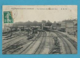 CPA 11 - Chemin De Fer Vue Intérieur De La Nouvelle Gare VILLENEUVE-SAINT-GEORGES 94 - Villeneuve Saint Georges
