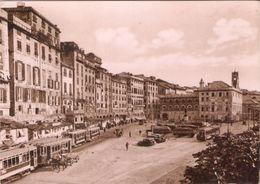 90/FG/18 - GENOVA - Piazza Banco San Giorgio (con Tram) - Genova (Genua)