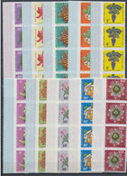 Rwanda 1968 Flower,IMPERFORATE 4 Set MNH Sc 256/65 - 1962-1969