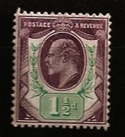 Grande-Bretagne 1902 N° 108 Iso ** Roi, Edouard VII, Courant, Pacificateur, Modernisation, Armée De Terre, Europe, Pape - Unused Stamps