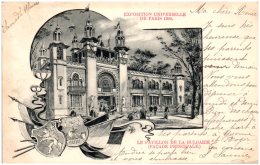 75 Exposition Universelle De PARIS 1900 -Le Pavillon De La Bulagarie (façade Principale) - Mostre