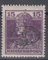 Hungary Debrecen Debreczin 1919 Mi#38 B - Black Overprint, Mint Hinged, Cat. Value 180 Eur - Debrecen