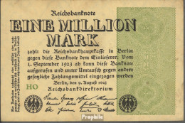 Deutsches Reich RosbgNr: 101c Wz. Gitter Mit 8 Bankfrisch 1923 1 Millionen Mark - 1 Million Mark
