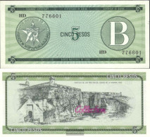 Cuba Pick-number: FX7 Uncirculated 1985 5 Pesos - Cuba