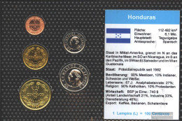 Honduras Stgl./unzirkuliert Kursmünzen Stgl./unzirkuliert 1991-1996 1 Centavo Until 50 Centavos - Honduras