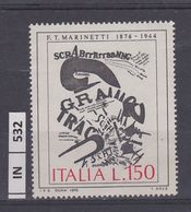 ITALIA REPUBBLICA, 1976	Marinetti Nuovo - 1971-80:  Nuovi