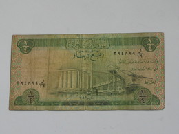 1/4 Quarter Dinar 1973 - Central Bank Of IRAQ   **** EN ACHAT IMMEDIAT **** - Arabia Saudita