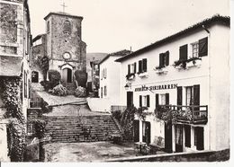 CP521 - Postcard - 64 - Biriatou, église Et Auberge Hiribarren - Biriatou