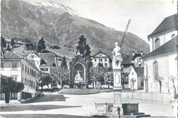 Stans - Dorfplatz             Ca. 1950 - Stans