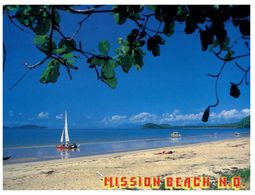 (PF 246) Australia - QLD -0 Mission Beach (with Stamp At Back) - Far North Queensland