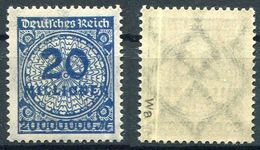 D. Reich Michel-Nr. 319Wa Ungebraucht - Geprüft - Unused Stamps