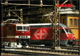 Märklin Katalog Gesammtprogramm 1993/94 DI  -  368 Seiten - Allemand