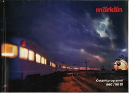 Märklin Katalog Gesammtprogramm 1997/98 DI  -  496 Seiten - Duits