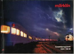 Märklin Katalog Gesammtprogramm 1997/98 DI  -  496 Seiten - German