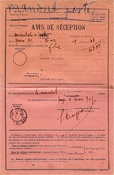 1909- Formulaire N°514 Modèle C D'avis De Réception D'un MANDAT à Gafsa/ Tunisie - Cartas & Documentos