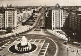 Germany - Postcard Unused -  Berlin - Strausberger Place - Karl Marx Avenue - 2/scan - Friedrichshain