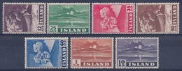 ISLANDE - 208/214  VOLCANS COMPLETE NEUF* MLH COTE 60 EUR - Ungebraucht