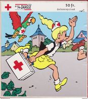 Sticker Autocollant Aufkleber Rode Kruis / Croix Rouge : Jommeke 1994 Strip Cartoon Stripfiguur  Rozemieke Annemieke - Stickers